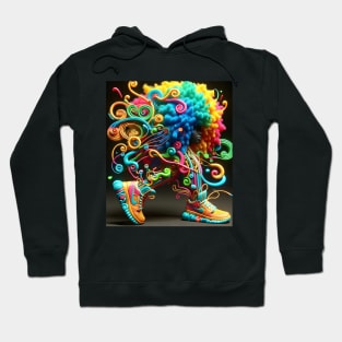 Vibrant Stride Hoodie